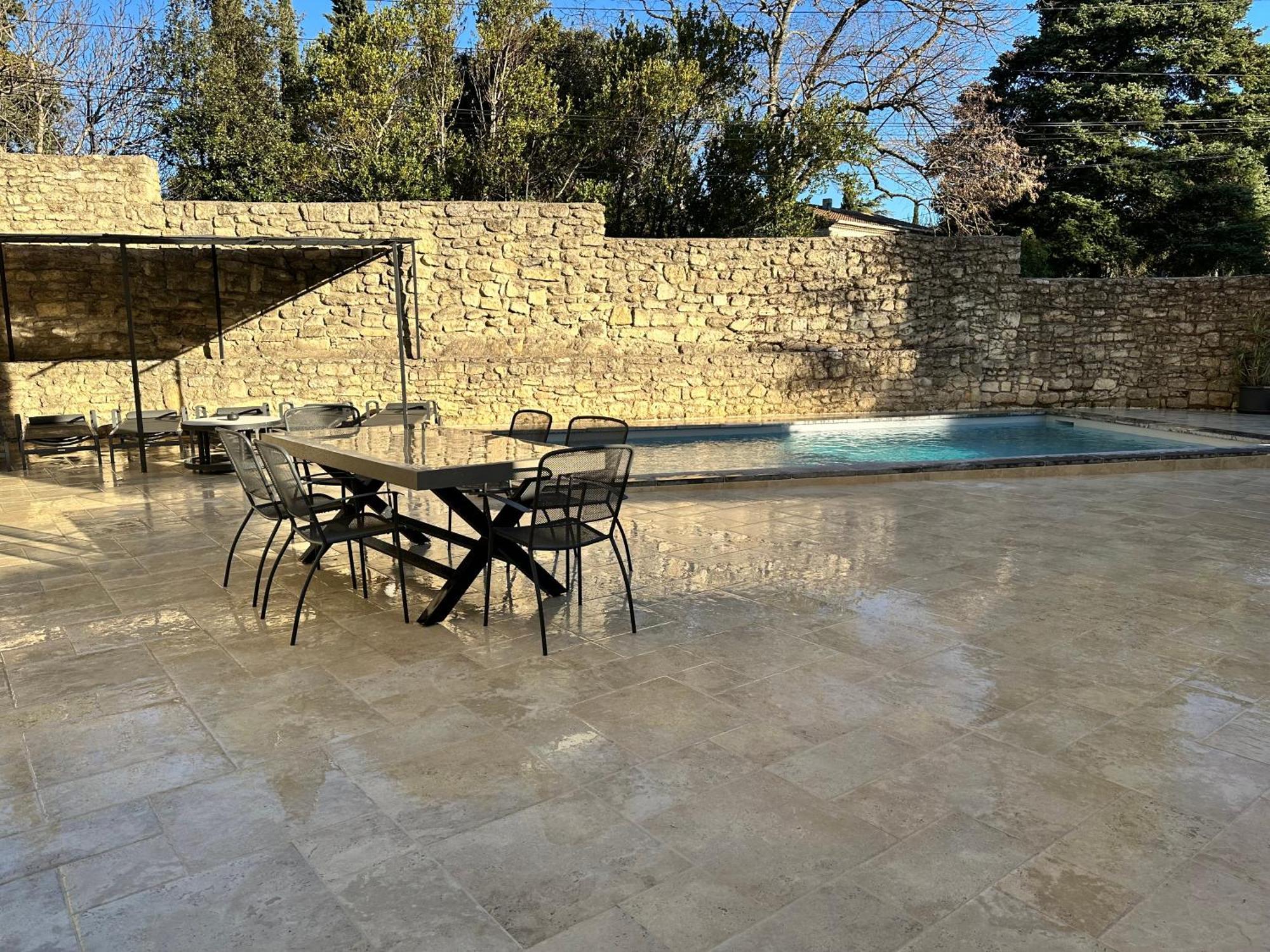 Appartement Avec Piscine Privee Dans Residence Pour 6 Personnes Uzès Eksteriør billede