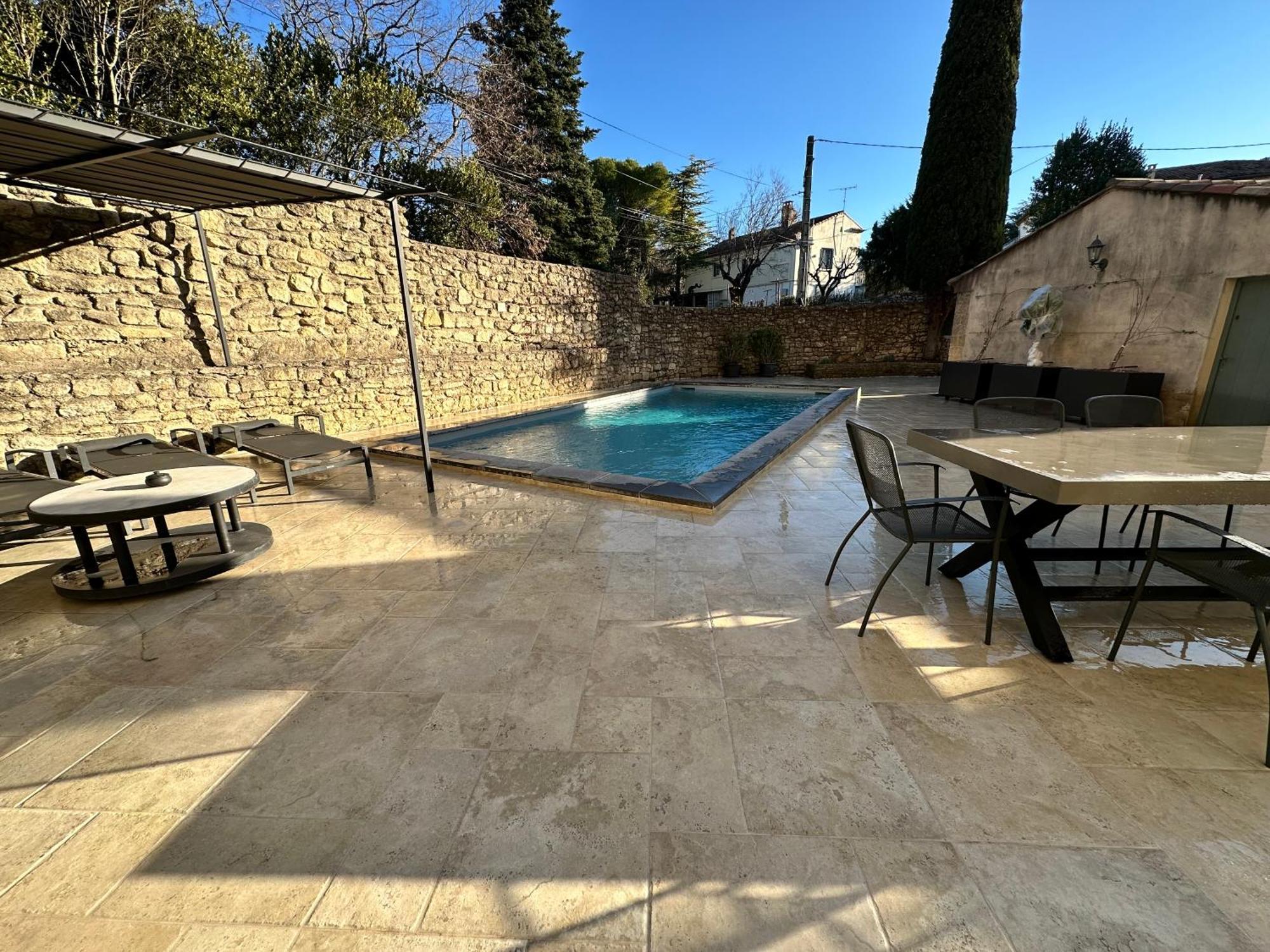 Appartement Avec Piscine Privee Dans Residence Pour 6 Personnes Uzès Eksteriør billede